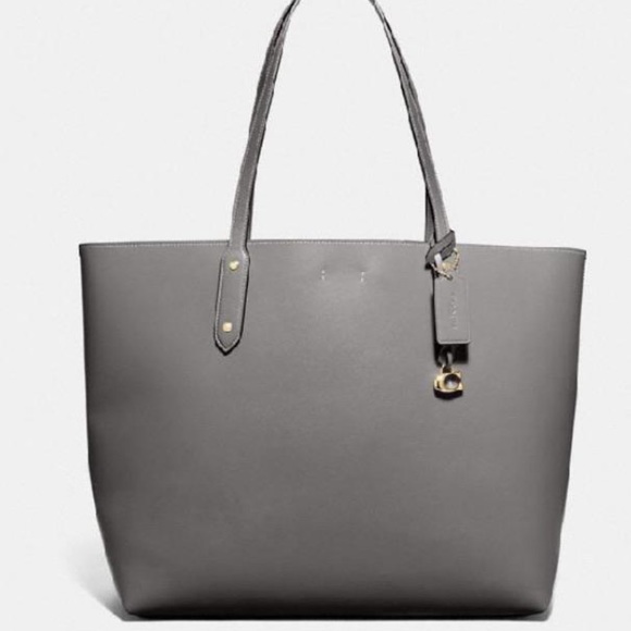 Coach Central Tote 39 - Grey/ Gunmetal - Picture 1 of 5